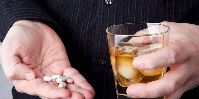 Antibiotike an Alkohol