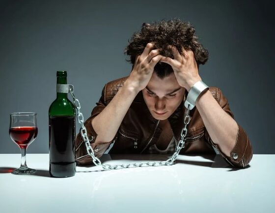 Alkohol Sucht