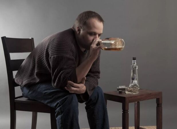 Alkoholiker Mann