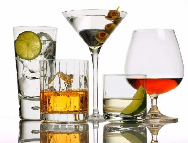Verschidde Alkoholen